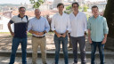 Pablo Montesinos visita Santiago de Compostela