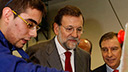 Mariano Rajoy visita un centro de formación en Val...