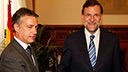 Mariano Rajoy se reúne con Íñigo Urkullu