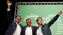Mariano Rajoy clausura un acto del PP  en Ponteved...