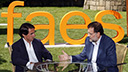 Mariano Rajoy con José María Aznar en la clausura ...