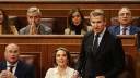 Feijóo en la sesión de control en el Congreso de l...