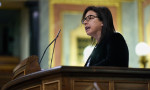 Ana Vázquez durante su intervención.