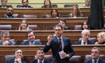 Sergio Sayas durante su intervención en el Congreso