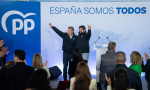 Alberto Núñez Feijóo participa en un acto con afiliados en Caravaca de la Cruz