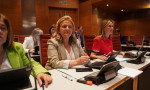 María José Bonilla durante su intervención