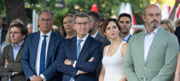 Feijóo en el homenaje a Miguel Ángel Blanco en Madrid