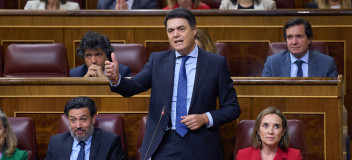 Carlos Rojas durante su intervención.