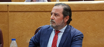 José Manuel Hernando en el Senado