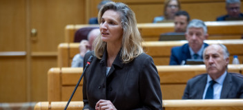 Paloma Martín durante su intervención 