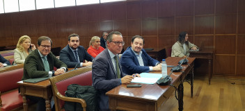 Alfonso Serrano en el Senado 