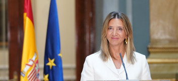 Alicia García en el Senado