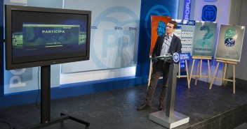 Pablo Casado presenta la campaña para las elecciones generales 