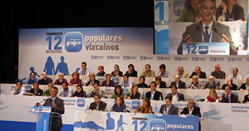 Clausura XII Congreso del PP de Vizcaya