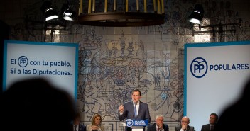Mariano Rajoy durante su intervención en Cuenca