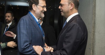 Mariano Rajoy se reúne con el PP en el exterior