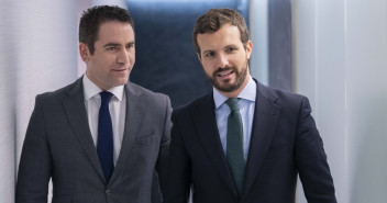 Pablo Casado y Teodoro García Egea