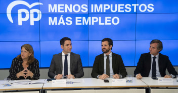 Reunión con consejeros de Hacienda del PP 