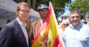 Alberto Núñez Feijóo en el evento Buenos Aires Celebra a España y Portugal