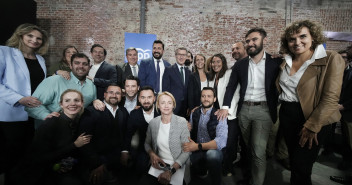 Feijóo en la presentación de los ejes del programa para las Europeas