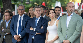 Feijóo en el homenaje a Miguel Ángel Blanco en Madrid