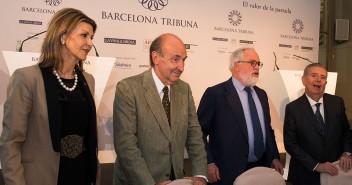 Miguel Arias Cañete en una conferencia en Barcelona Tribuna