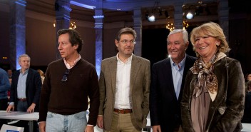 Carlos Floriano, Rafael Catalá, javier Arenas y Esperanza Aquirre en el Foro Más Justicia, Mejor Sociedad