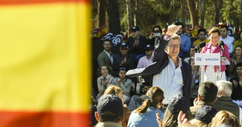 Alberto Núñez Feijóo participa en el Día del afiliado del PP de Aragón