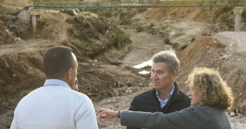 Alberto Núñez Feijóo visita las zonas afectadas por la DANA