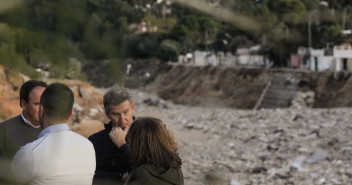 Alberto Núñez Feijóo visita las zonas afectadas por la DANA