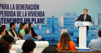 Feijóo en un acto sobre vivienda con jóvenes en Madrid