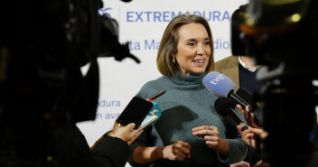 Cuca Gamarra participa en la Intermunicipal del PP de Extremadura