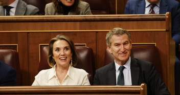 Feijóo en la sesión de control en el Congreso de los Diputados