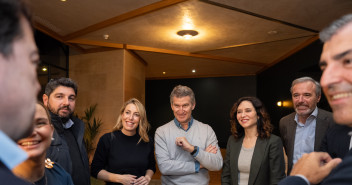 Alberto Núñez Feijóo en el encuentro con Presidentes Autonómicos en Asturias.