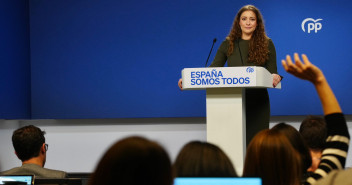 Ester Muñoz, en rueda de prensa