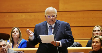 Jaime Morales en el Senado