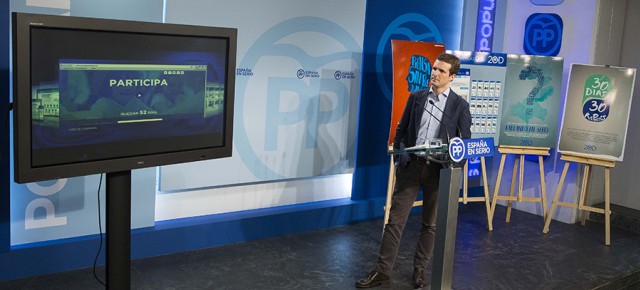 Pablo Casado presenta la campaña para las elecciones generales 