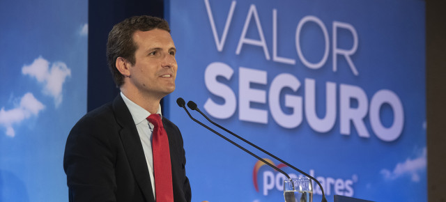 Pablo Casado en Barcelona