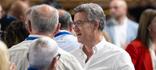 Alberto Núñez Feijóo participa en el XIX Congreso Extraordinario del PP de Ourense.