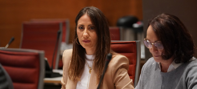 La senadora del GPP, Carmen Belén López