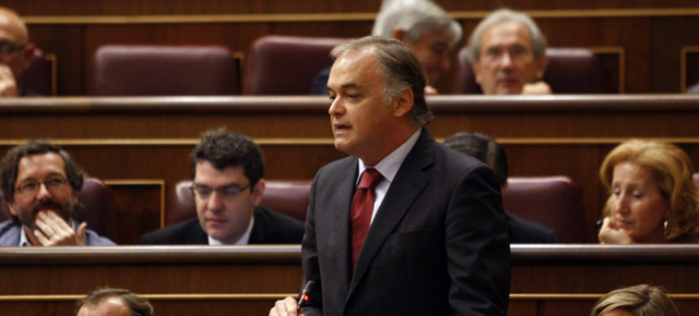 Esteban González Pons durante la sesión de control al Gobierno