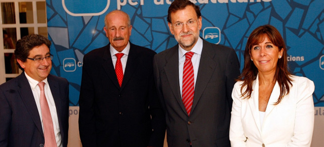 Mariano Rajoy se reúne con Alicia Sánchez Camacho sobre turismo en S `Agaró