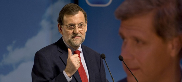 El presidente del Partido Popular, Mariano Rajoy