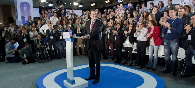 Mariano Rajoy durante su intervención en la clausura de las Jornadas Estabilidad y Buen Gobierno en Corporaciones Locales