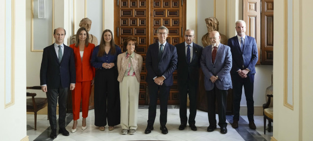 Alberto Núñez Feijóo en la Real Academia de la Historia