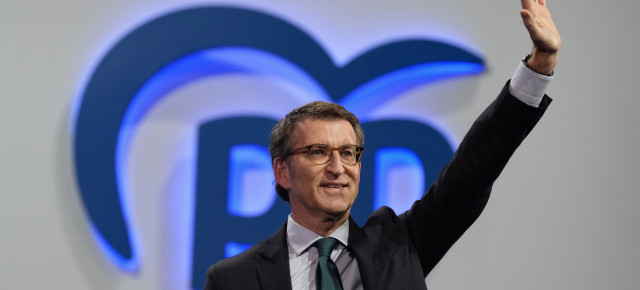 Alberto Núñez Feijóo, presidente nacional del Partido Popular