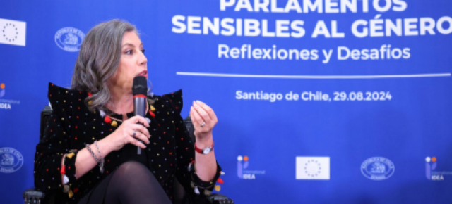 La senadora del GPP, Asunción Mayo