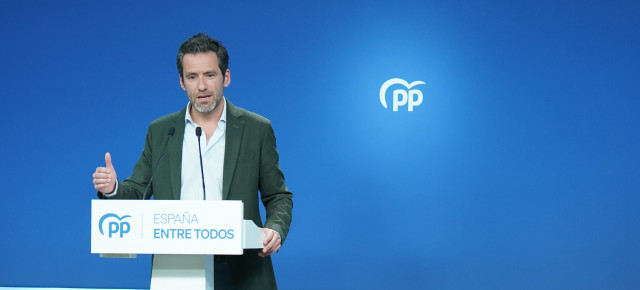 Borja Sémper durante su intervención.