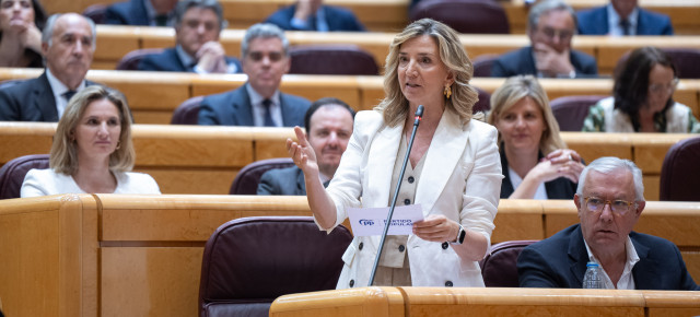 Alicia García durante su intervención