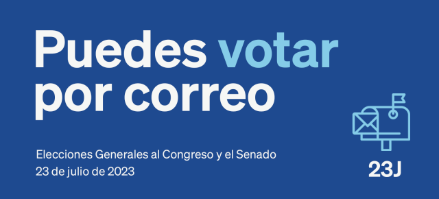 Voto Por Correo Para Las Elecciones Del 23J | Partido Popular